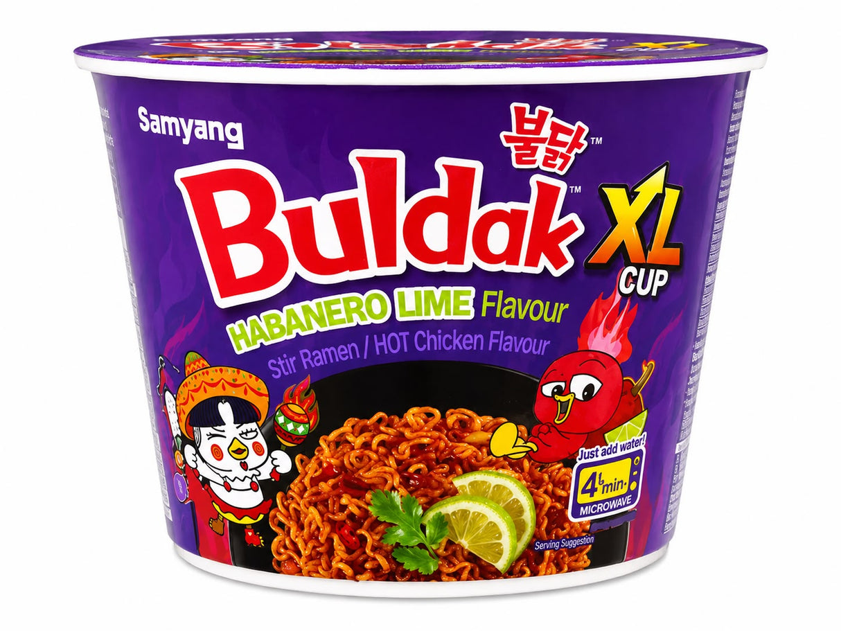 Samyang Buldak XL Cup Habanero Lime Flavour 135g