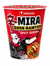 Nongshim Mira Shin Ramyun Spicy Queen Cup Noodles 68g