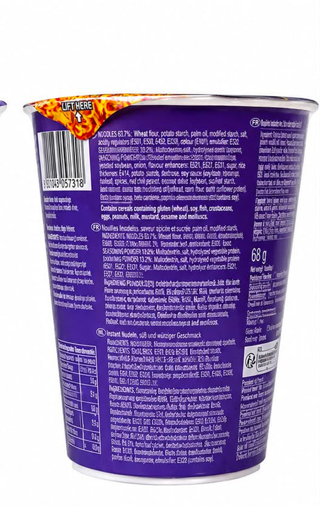 Nongshim Rumi Shin Ramyun Superstar Cup Noodles Spicy and Smoky 68g