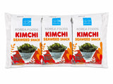 Blue Ville Kimchi Seaweed Snack 3-Pack 12g