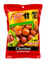 Fu Yi Nong Roasted and Peeled Chestnuts 300g (100g x 3)