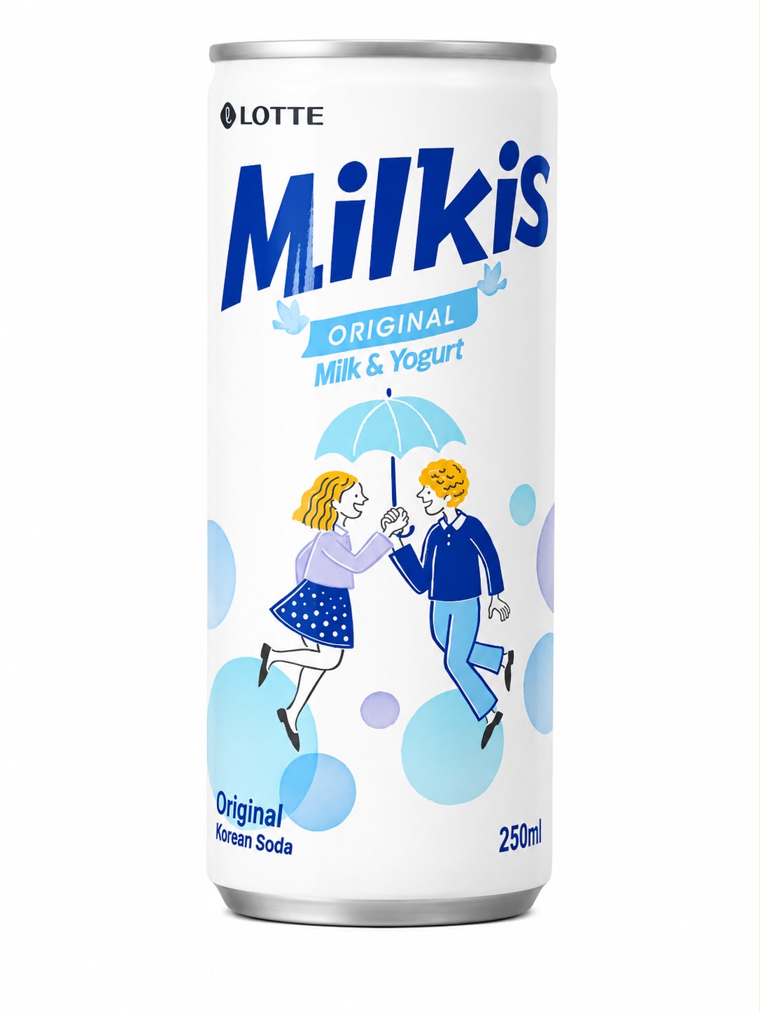 Lotte Milkis Original Milk & Yogurt Korean Soda 250ml