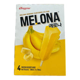 Binggrae Melona Banana Flavoured Ice Bar 4 x 70ml