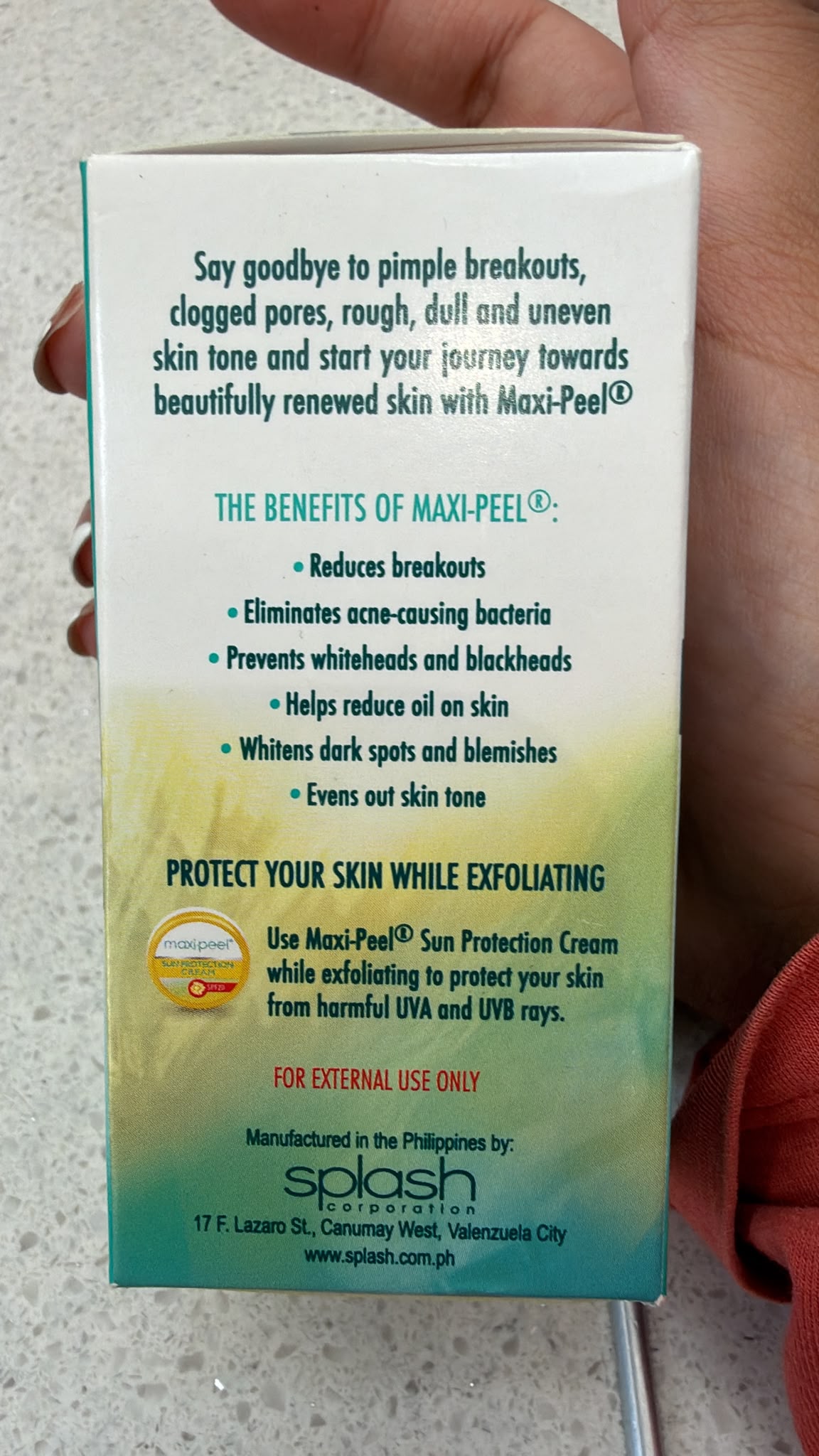 Maxi-Peel No. 1 Tretinoin and Hydroquinone Exfoliant Solution 60 ml