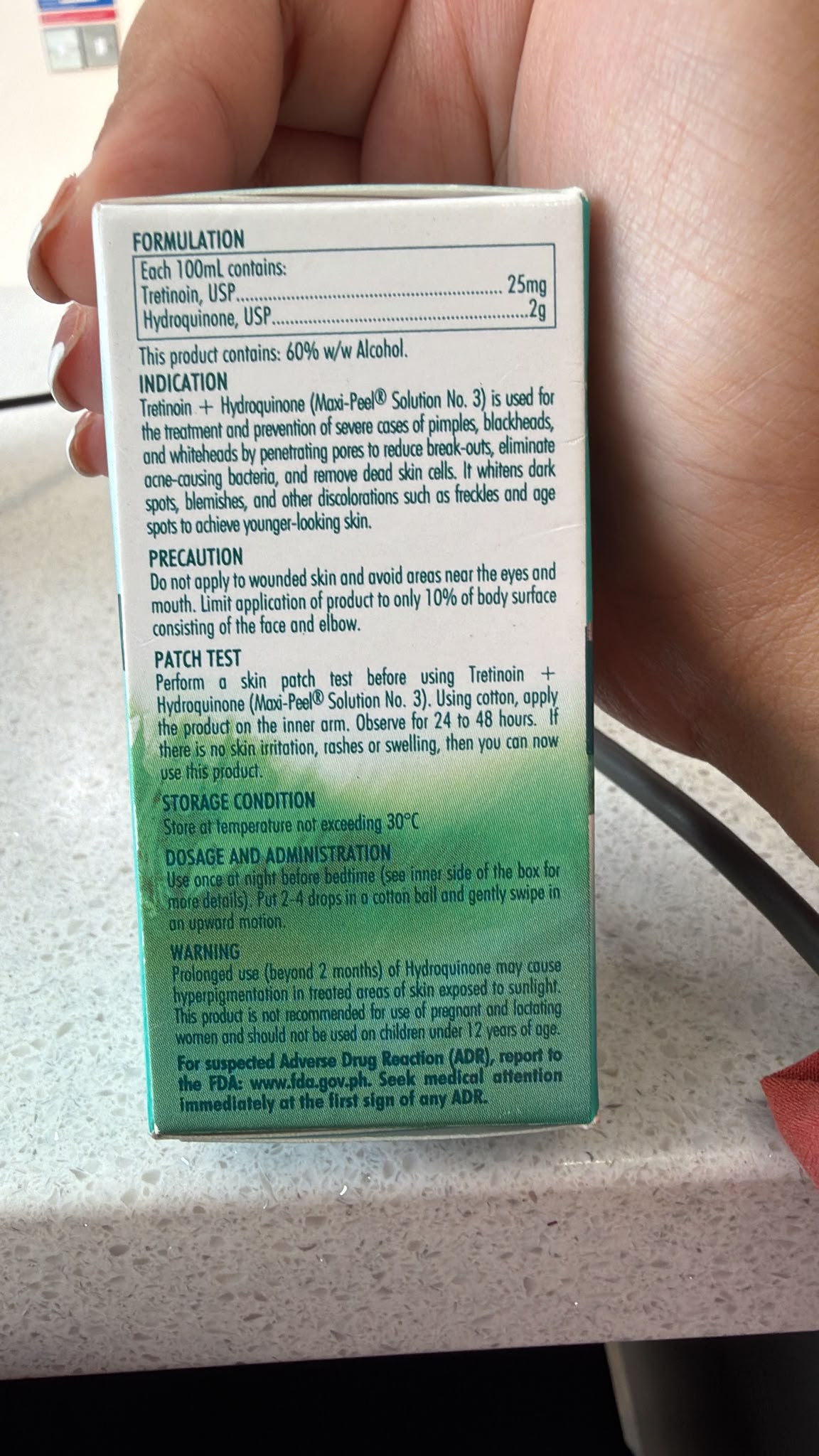 Maxi-Peel Solution No. 3 Exfoliant Solution 30ml