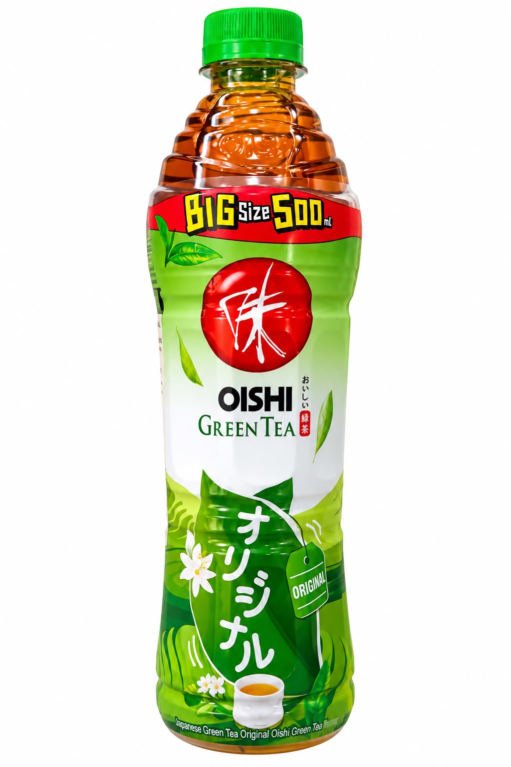 Oishi Japanese Green Tea Original 500 ml