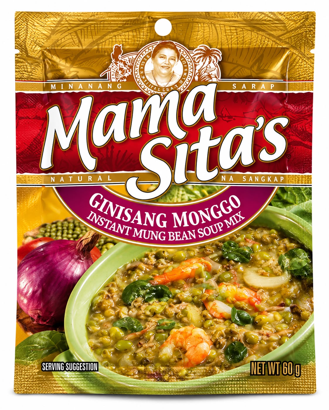 Mama Sita's Ginisang Monggo Instant Mung Bean Soup Mix 60g