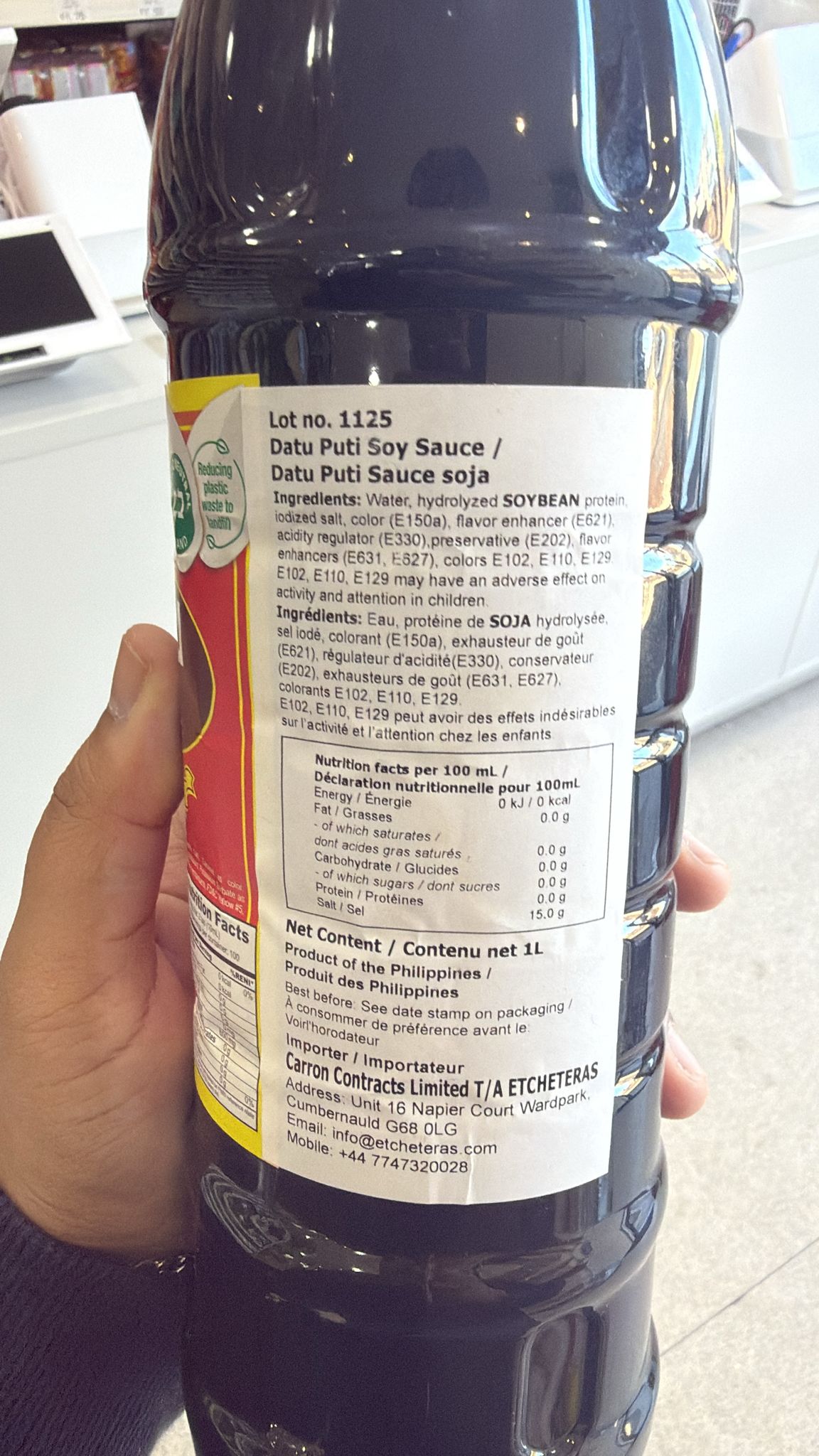 Datu Puti Soy Sauce 1 Litre
