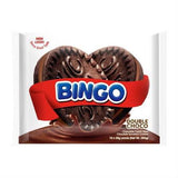 Bingo Double Choco Chocolate Cream Filled Sandwich Cookies 280g