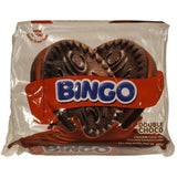 Bingo Double Choco Chocolate Cream Filled Sandwich Cookies 280g