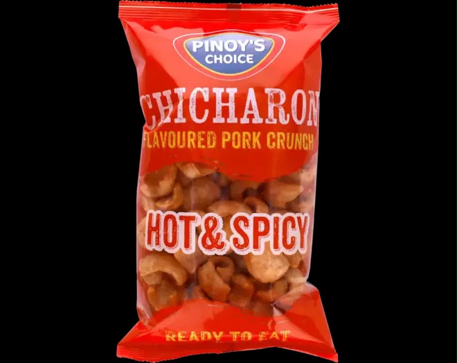 Pinoy's Choice Chicharon Hot & Spicy Flavoured Pork Crunch