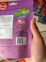 Fresh Sour PeelzZup Gummy Grape 65g