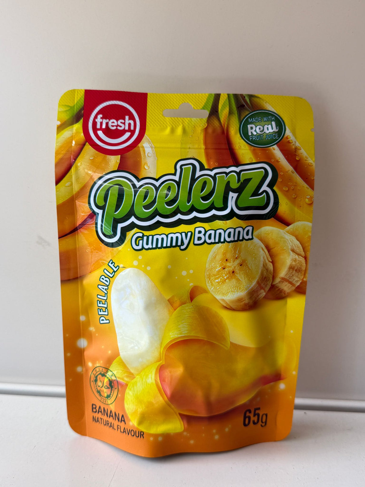 Fresh Peelerz Gummy Banana 65g