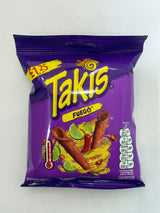 Takis Fuego Chilli and Lime Flavour Fried Maize Snack 55g