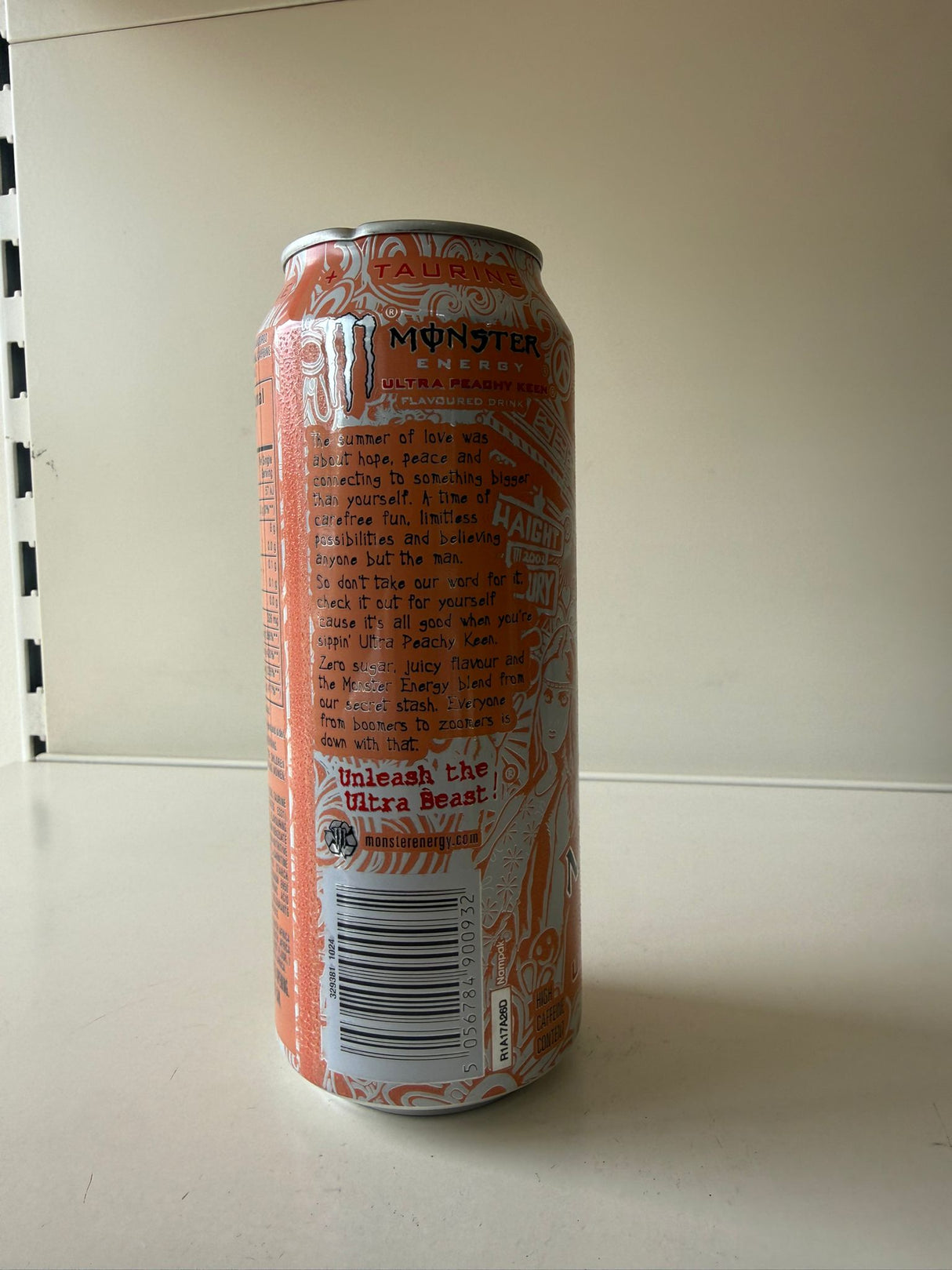 Monster Energy Ultra Peachy Keen Zero Sugar 500ml