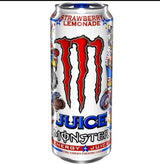 Monster Juice Strawberry Lemonade Energy Drink 473ml