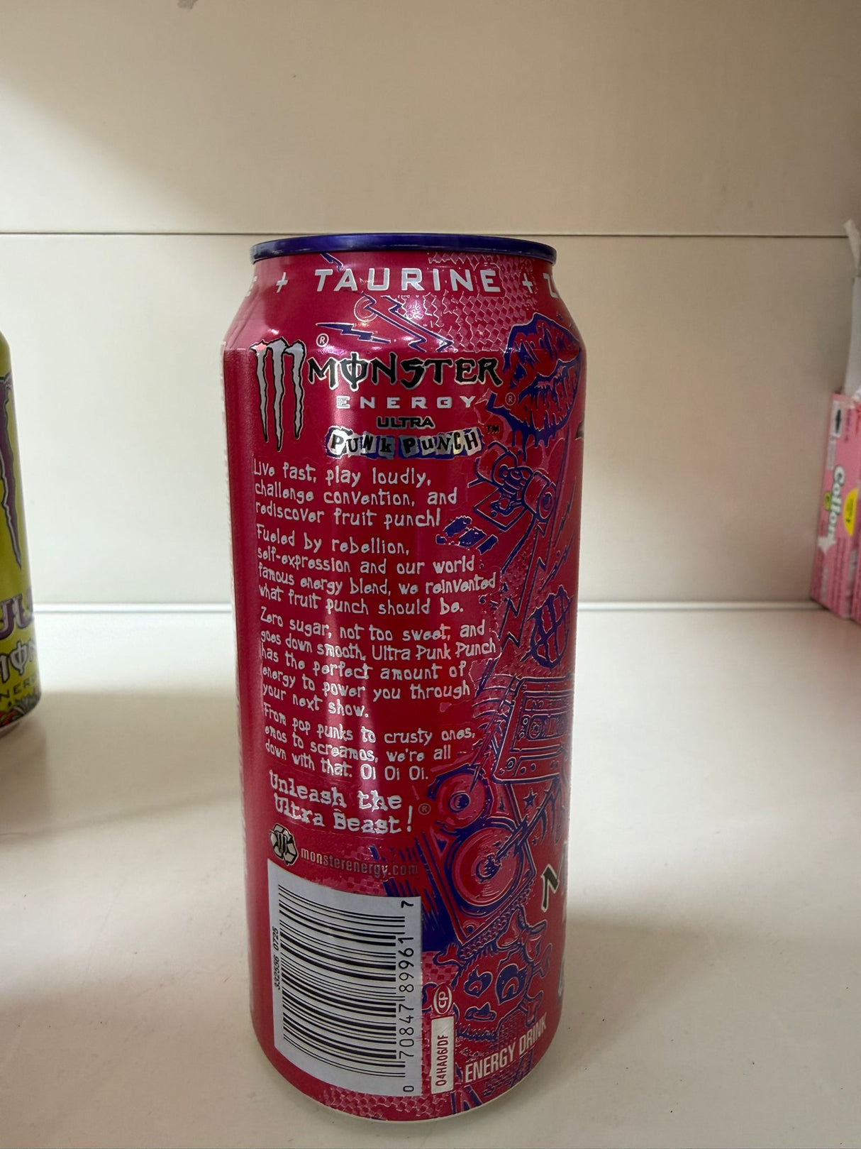Monster Energy Ultra Punk Punch Zero Sugar 500ml