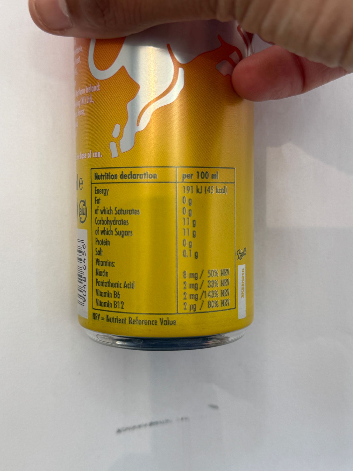 Red Bull Winter Edition Fuji Apple and Ginger Energy Drink 250ml