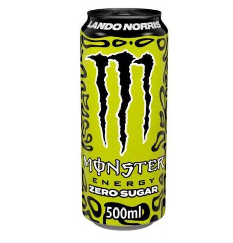 Monster Energy Lando Norris Zero Sugar 500ml front can | Asian Grocery UK
