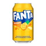 Fanta Pineapple Flavoured Soda Can 355ml