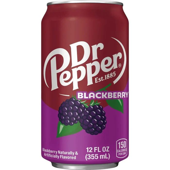 Dr Pepper Blackberry 355ml Can