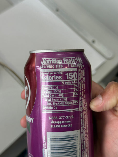Dr Pepper Blackberry 355ml Can
