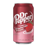 Dr Pepper Strawberries & Cream 355ml Can