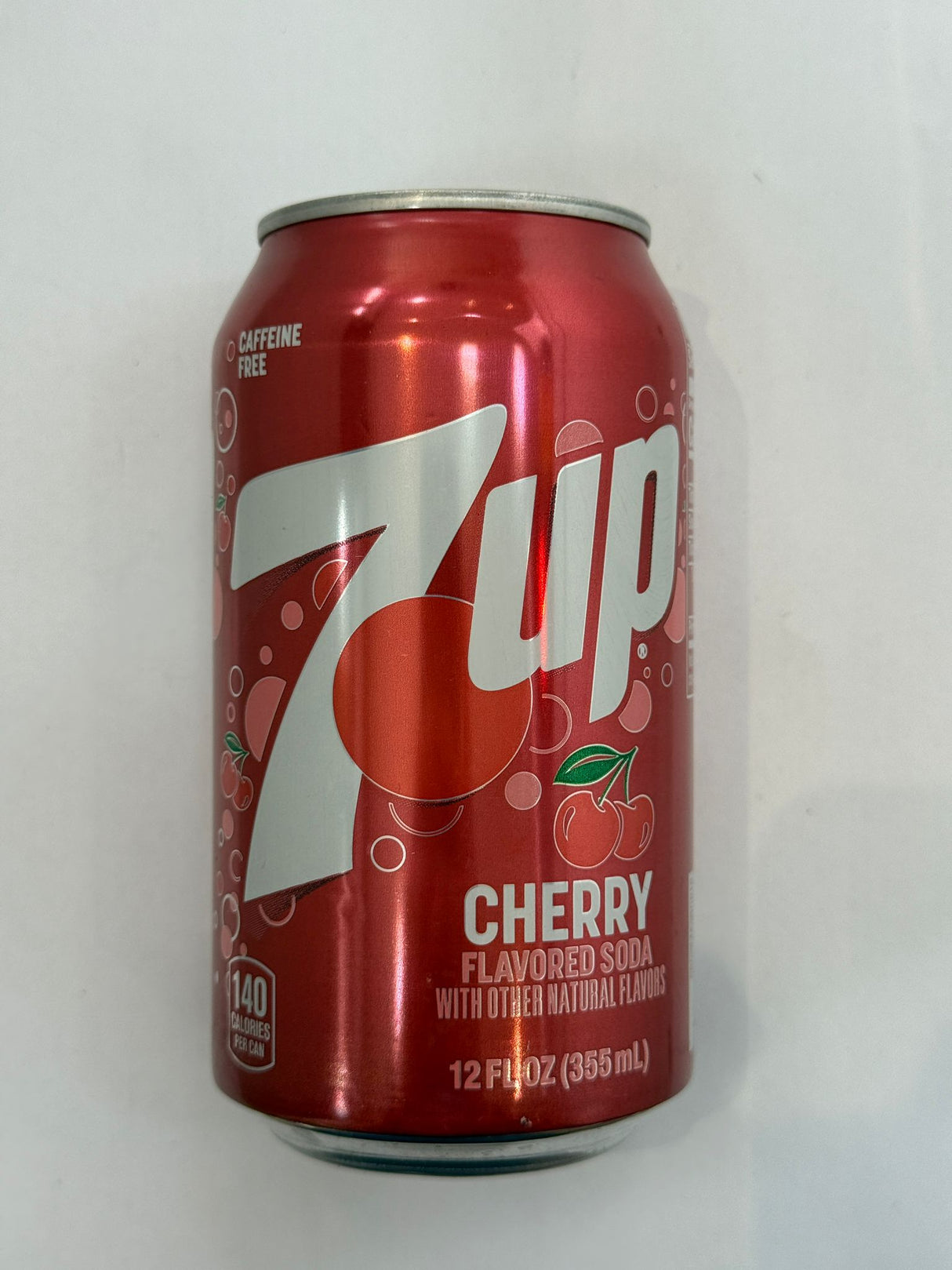 7UP Cherry Flavoured Soda 355ml Can