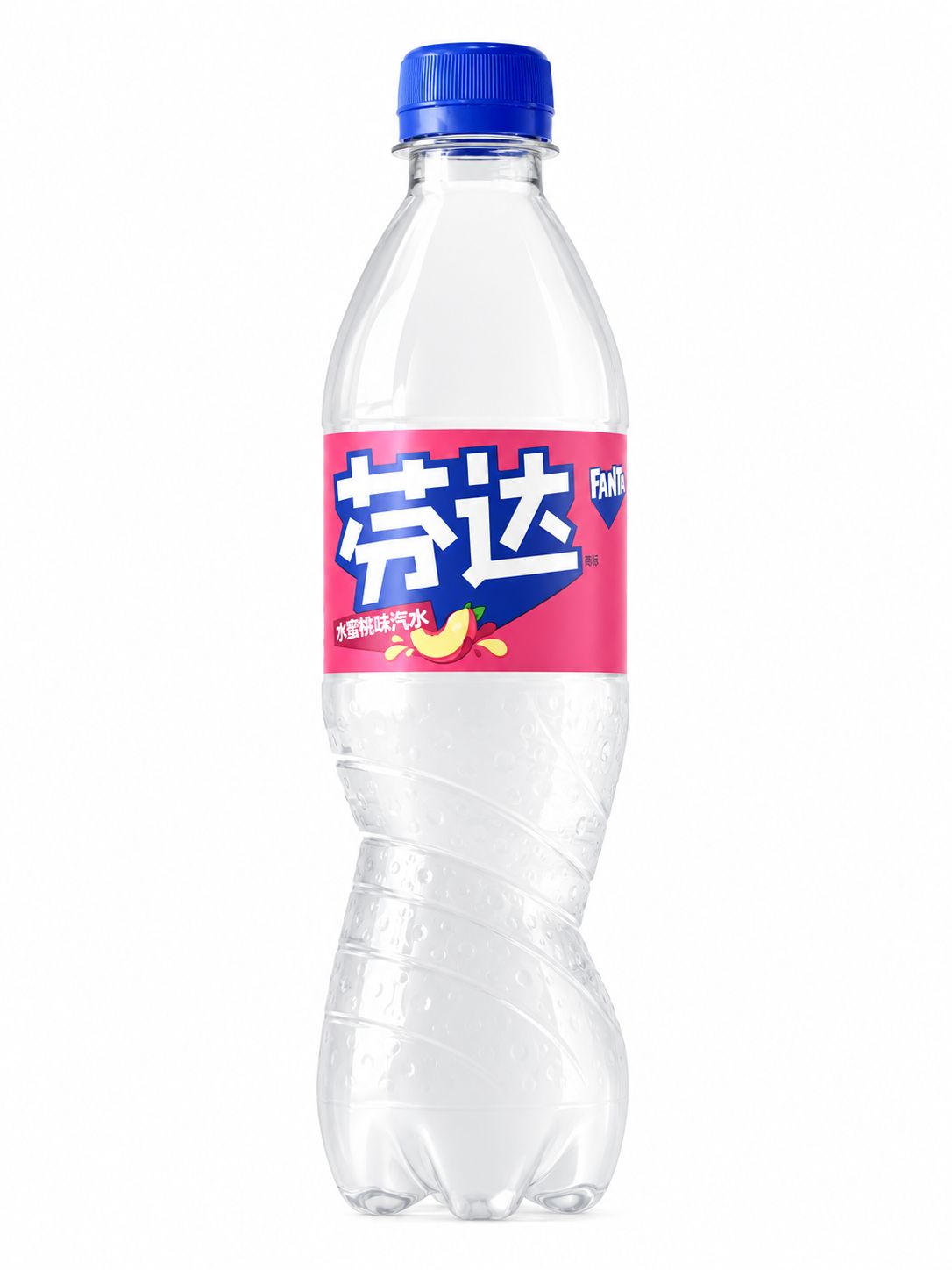 Fanta China White Peach Sparkling Drink 500ml