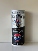 Captain Morgan Original Spiced Gold & Pepsi Max 250ml Can