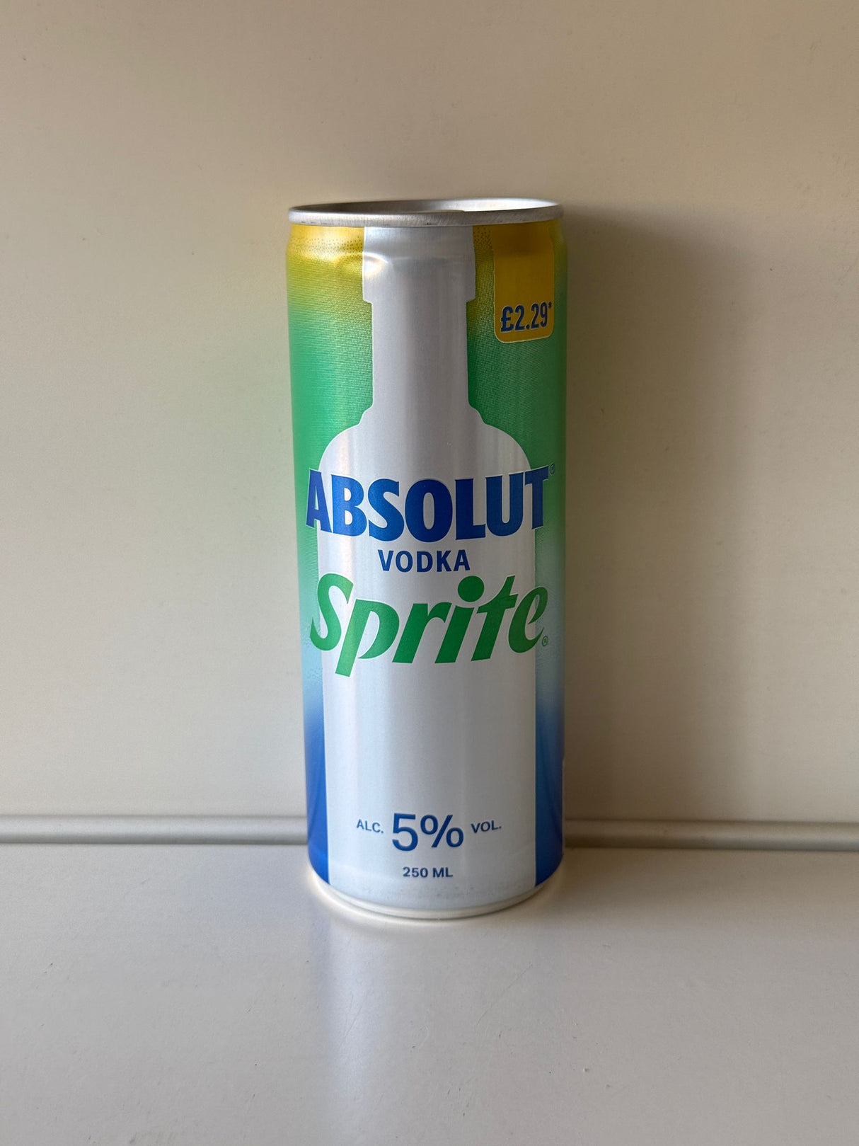 Absolut Vodka Sprite 250ml Can