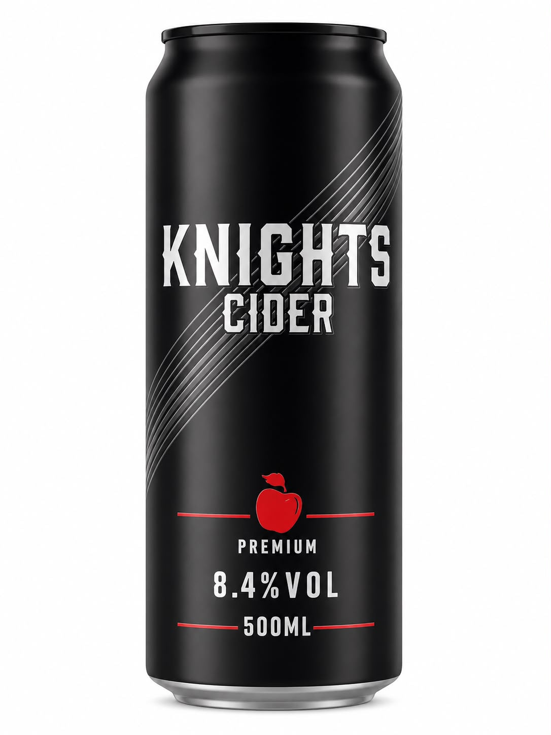 Knights Cider Premium Apple Cider 500ml Can 8.4% Vol