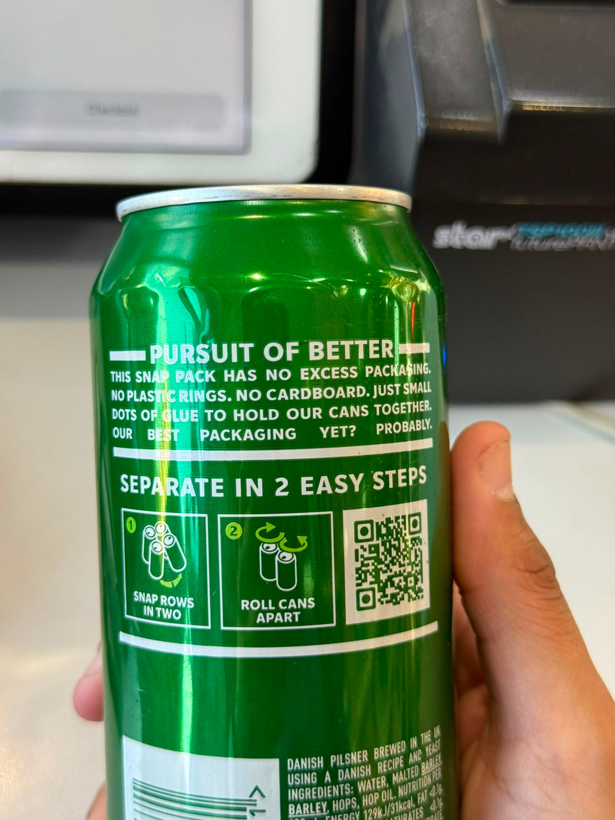 Carlsberg Danish Pilsner 500ml Can
