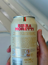 Birra Moretti L'Autentica Premium Lager 440ml Can