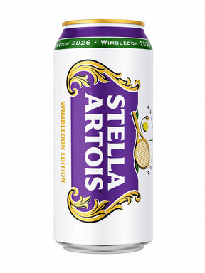 Stella Artois Premium Lager Beer Wimbledon Edition 440ml Can | Asian Grocery UK