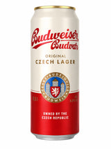 Budweiser Budvar Original Czech Lager 500ml Can