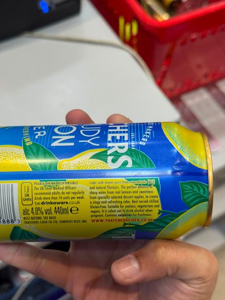 Thatchers Cloudy Lemon Cider 440ml Can