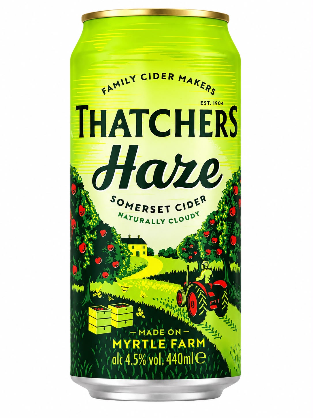 Thatchers Haze Somerset Cider 440ml Can