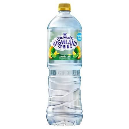 Highland Spring Lemon & Lime Still Spring Water 1.5L