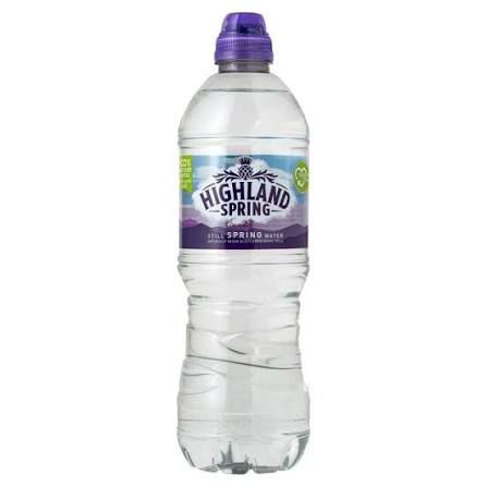 Highland Spring Still Spring Water 750ml Sport Cap