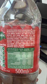 Volvic Touch of Strawberry Still Flavoured Water 500ml