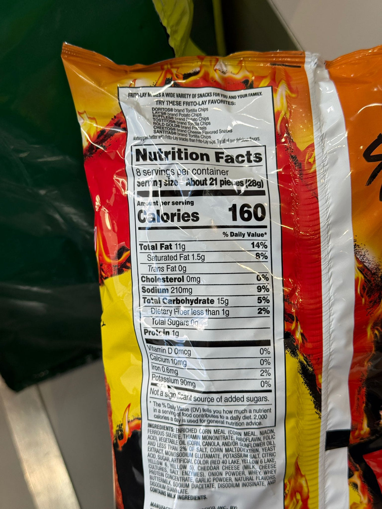 Cheetos Flamin' Hot Crunchy 226.8g (8oz) | Frito-Lay USA