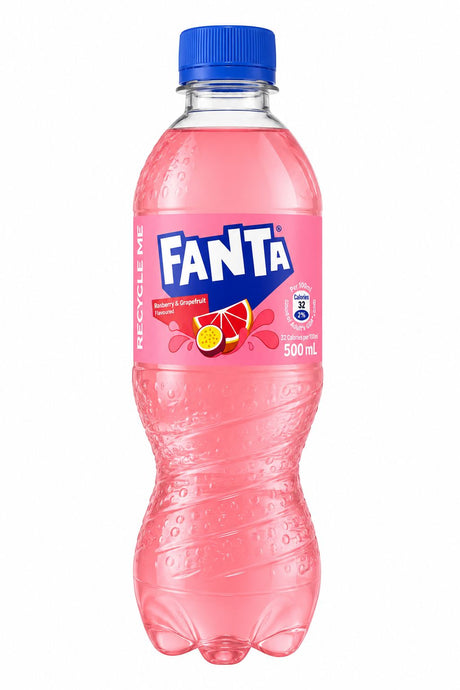 Fanta Passion Fruit Grapefruit Flavoured Soda 500ml | Asian Grocery UK