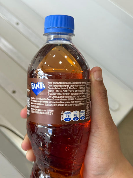 Fanta Banana Chocolate Flavoured Soda 500ml