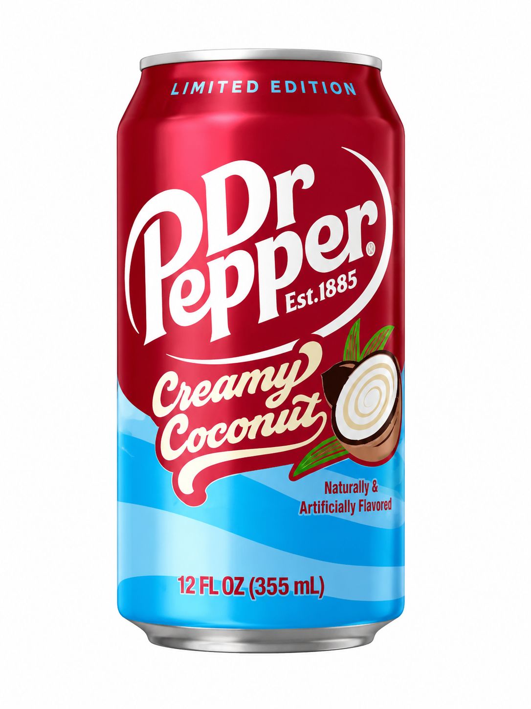 Dr Pepper Creamy Coconut Limited Edition Can 355ml