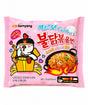 Samyang Carbo Buldak Bokkeummyeon Carbonara Fire Chicken Noodles front pack | Asian Grocery UK