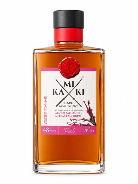 Kamiki Sakura Wood Blended Malt Whisky 50cl | Asian Grocery UK