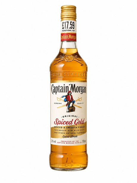 Captain Morgan Original Spiced Gold Rum 700ml bottle front | Asian Grocery UK