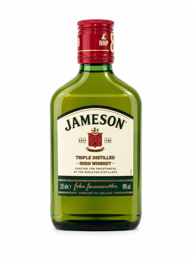 Jameson Irish Whiskey 200ml triple distilled | Asian Grocery UK