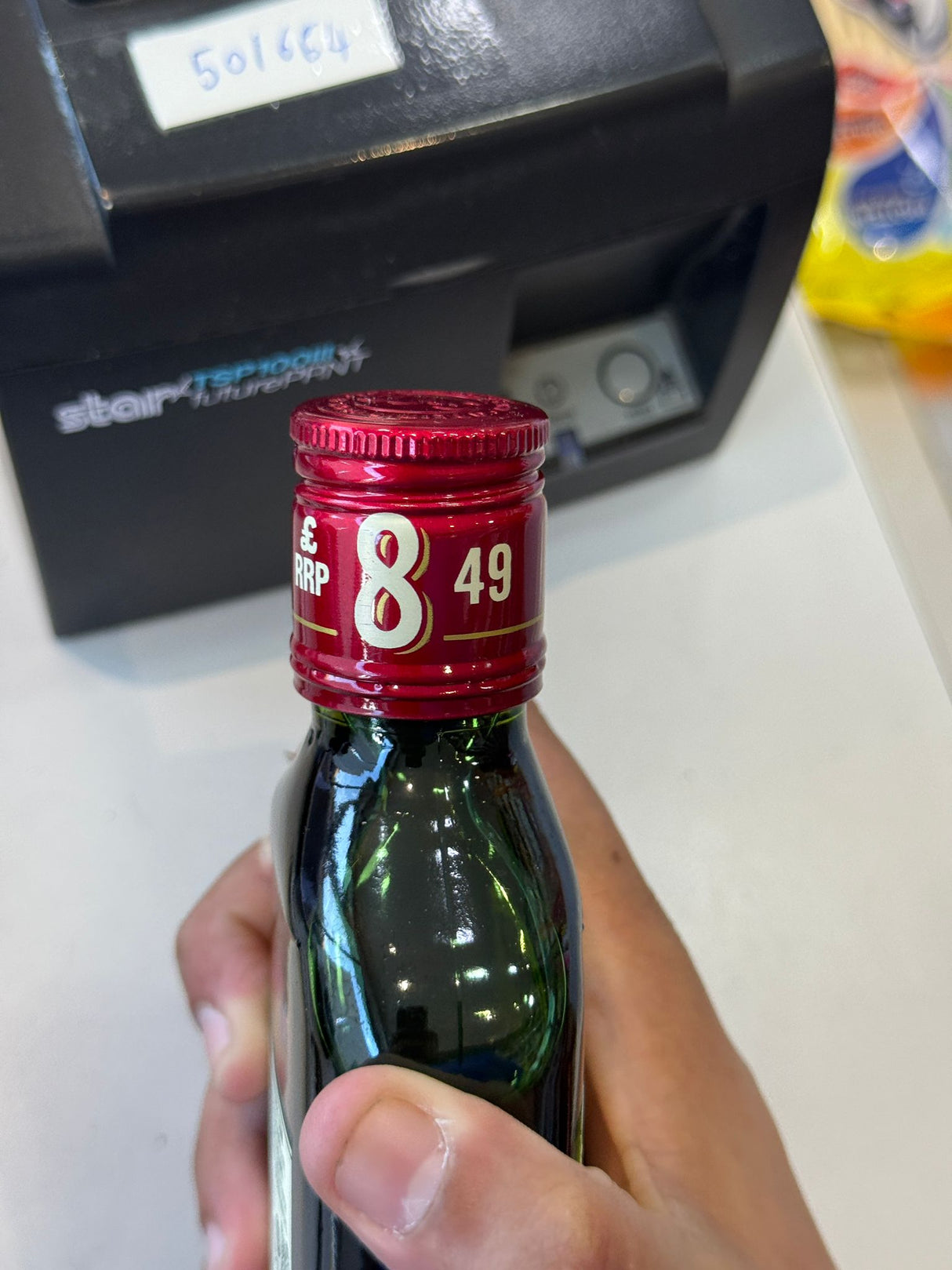 Jameson Irish Whiskey 200ml back label barcode 40% vol | Asian Grocery UK